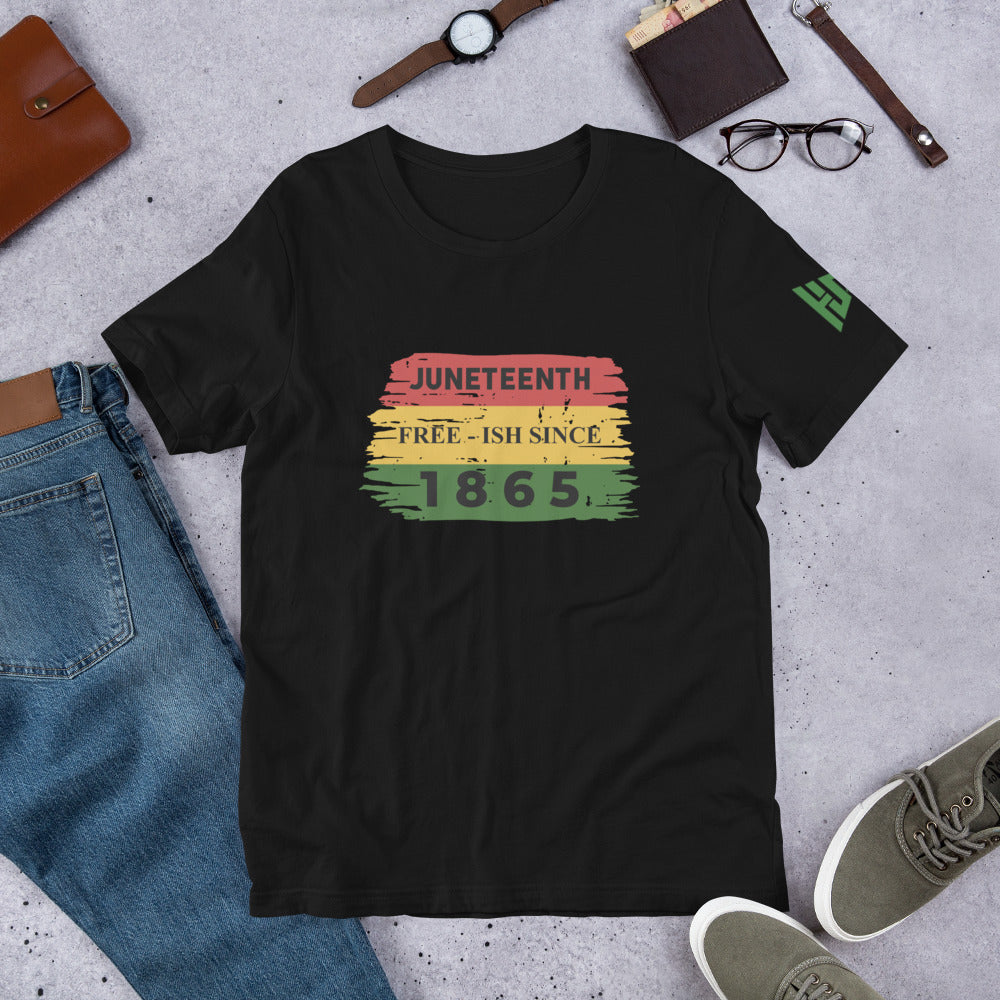 Juneteenth Unisex t-shirt - Black