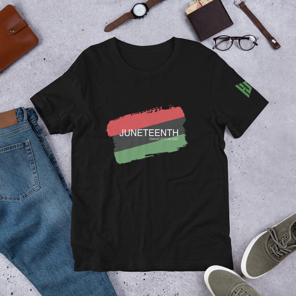 Juneteenth Unisex t-shirt - Black